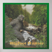 Bigfoot Hunter-Poster Poster (Vorne)