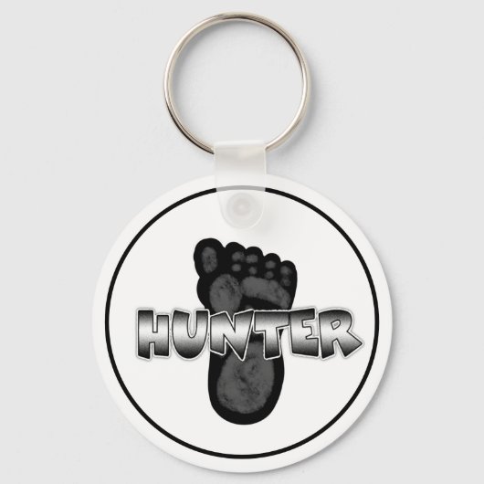 Bigfoot Hunter Schlüsselanhänger (Vorderseite)