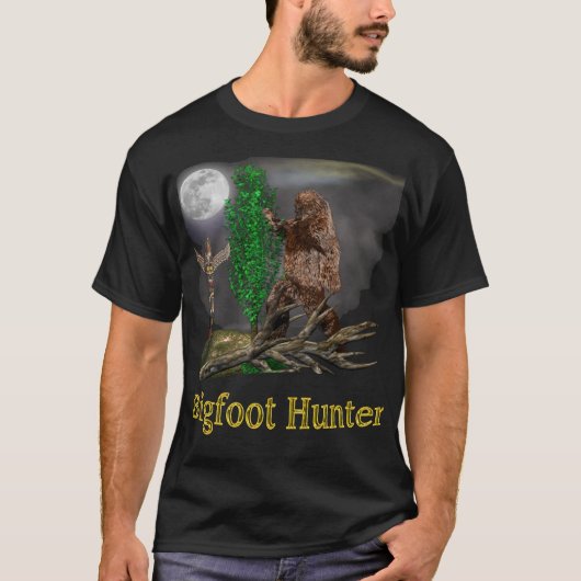 Bigfoot Hunter T - Shirt (Vorderseite)