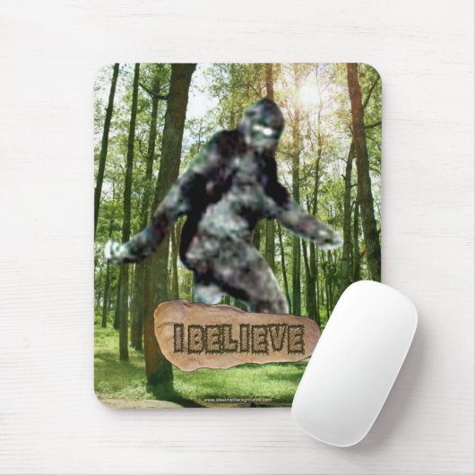 Bigfoot I glauben Mousepad (Mit Mouse)