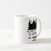 Bigfoot Ich glaube an mich selbst Kaffeetasse (VorderseiteRechts)
