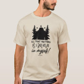 Bigfoot Ich glaube an mich selbst T-Shirt (Vorderseite)