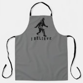 Bigfoot Ich glaube, anpassbarer Text Schürze (Vorderseite)