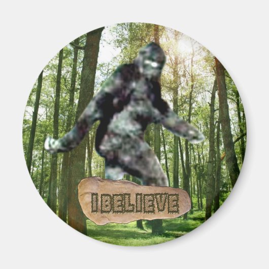 Bigfoot Ich glaube Magnet (Vorne)