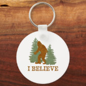 Bigfoot ich glaube schlüsselanhänger (Vorderseite)