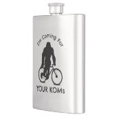 Bigfoot Ich komme für Ihre KOMs Flachmann (Links)