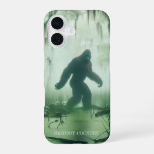 Bigfoot im Sumpf iPhone 16 Hülle
