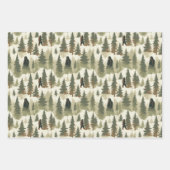 Bigfoot im Wald Geschenkpapier Set (Vorderseite 2)