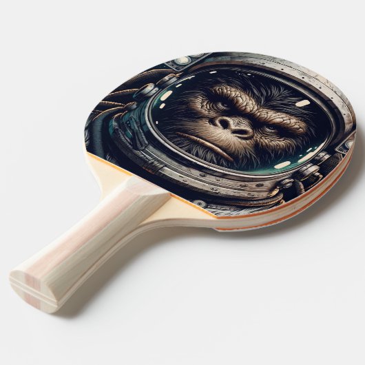 Bigfoot in Orbit - Legendäre Spiele Tischtennis Schläger (Vorderseite)