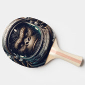 Bigfoot in Orbit - Legendäre Spiele Tischtennis Schläger (Seitenansicht)