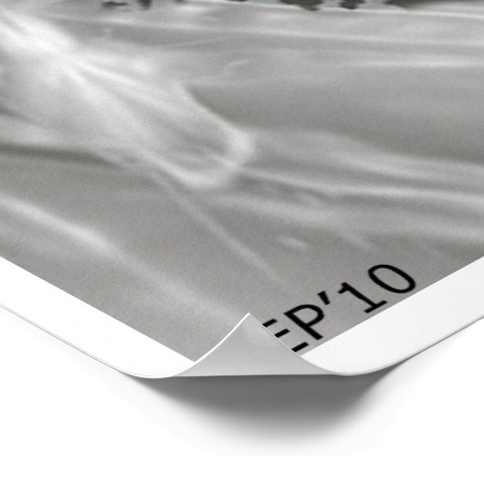 Bigfoot in Shades Poster (Ecke)