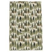 Bigfoot In the Forest Mittlere Geschenktüte (Vorderseite)