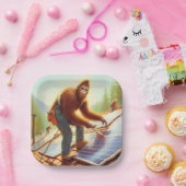 Bigfoot Installation von Solarmodulen Pappteller (Party)