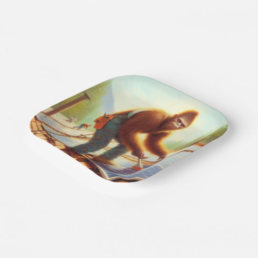 Bigfoot Installation von Solarmodulen Pappteller (Gewinkelt)