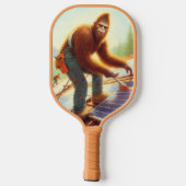 Bigfoot Installation von Solarmodulen Pickleball Schläger (Rückseite)
