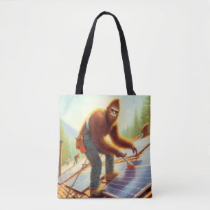 Bigfoot Installation von Solarmodulen Tasche