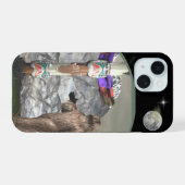 Bigfoot iPhone 15 Hülle (Rückseite (Horizontal))