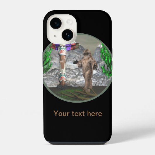 Bigfoot iPhone Hülle (Rückseite)