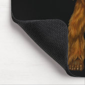Bigfoot ist ein Body Builder - Body Builder Sasqua Mousepad (Ecke)