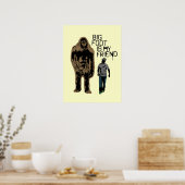 Bigfoot ist mein Freund Poster (Küche)