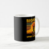 Bigfoot ist mein Geist Tierliebhaber Funny Sasquat Kaffeetasse (VorderseiteRechts)