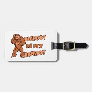 Bigfoot ist mein Homeboy Gepäckanhänger