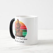 Bigfoot Ja, ich habe gehört, wie der Baum im Wald  Verwandlungstasse (Vorderseite Links)