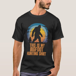 Bigfoot Jagd Das ist mein Jagdfuß T-Shirt