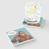 Bigfoot jubelt dich weiter steinuntersetzer (Seitenansicht)