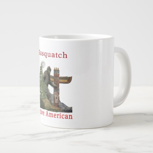 Bigfoot Jumbo-Tasse (Vorderseite Rechts)