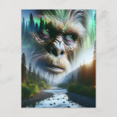 Bigfoot Just Sprichwort Hi Postkarte (Vorderseite)