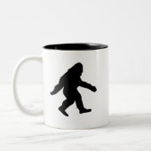 Bigfoot-Kaffee-Tasse Zweifarbige Tasse (Links)