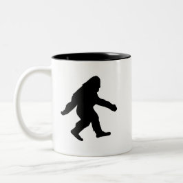 Bigfoot-Kaffee-Tasse Zweifarbige Tasse
