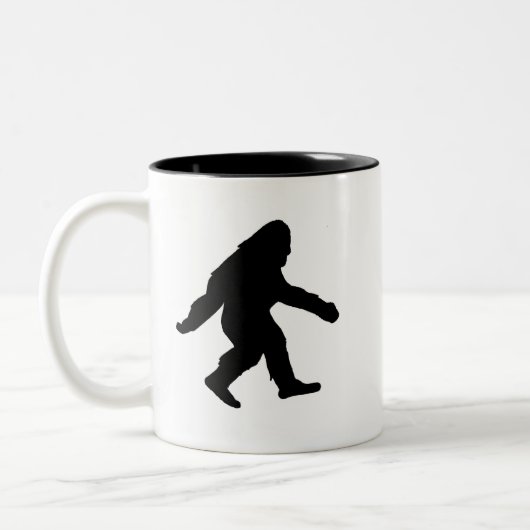 Bigfoot-Kaffee-Tasse Zweifarbige Tasse (Links)