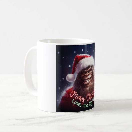 Bigfoot Kaffeetasse (Vorderseite Links)