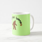 Bigfoot Kaffeetasse (VorderseiteRechts)