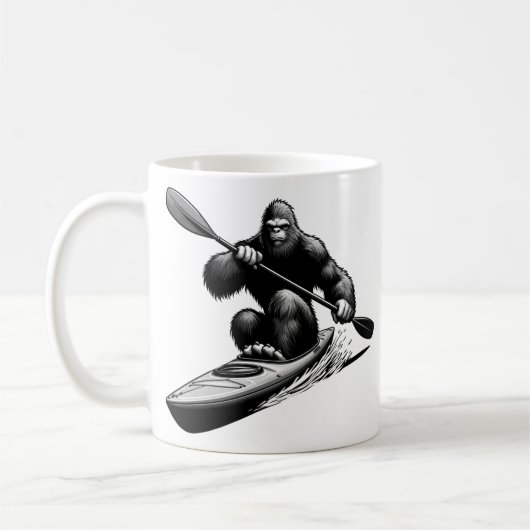 Bigfoot-Kajak Kaffeetasse (Links)