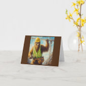 Bigfoot Karte (Gelbe Blume)