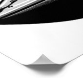 Bigfoot Kayak Poster (Ecke)