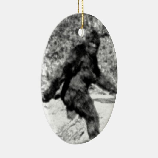 Bigfoot Keramik Ornament (Rechts)
