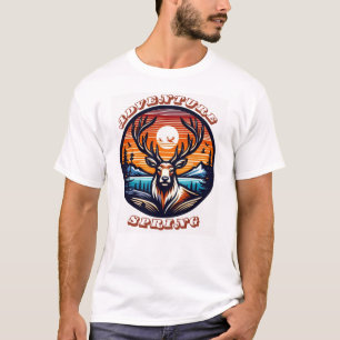 Bigfoot klassisches T-shir Outdoor Abenteuer T-shi T-Shirt