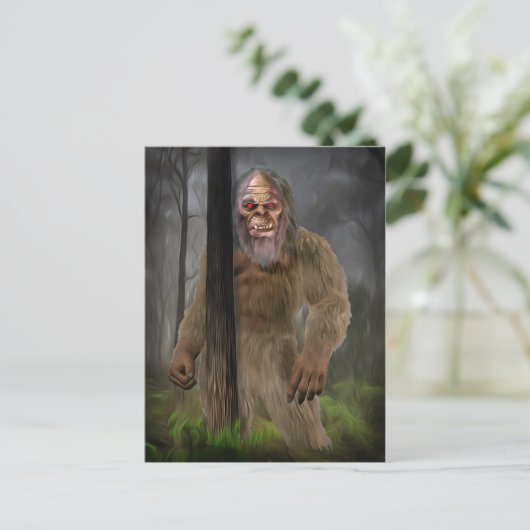 Bigfoot (Krebs) Postkarte (Stehend Vorderseite)