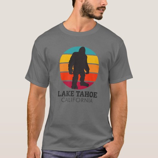 Bigfoot Lake Tahoe California Sasquatch T-Shirt (Vorderseite)