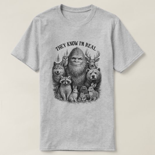 Bigfoot-Land T-Shirt (Design vorne)
