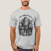 Bigfoot-Land T-Shirt (Vorderseite)
