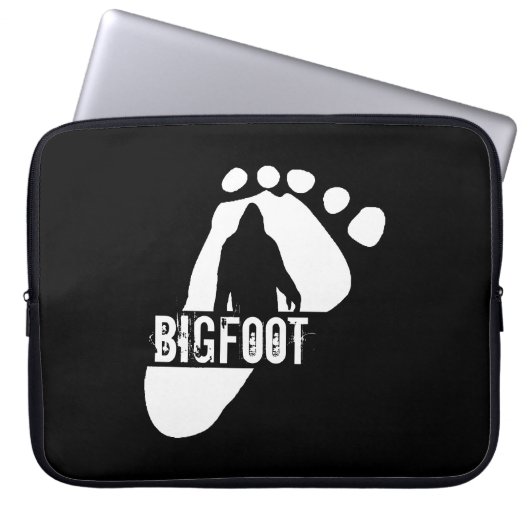 Bigfoot Laptop Sleeve (Vorderseite)