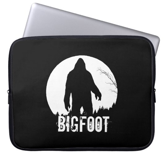 Bigfoot Laptop Sleeve (Vorderseite)