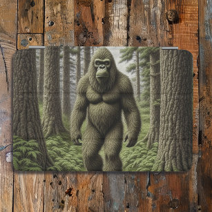 Bigfoot Laufen durch den Wald iPad Air Hülle
