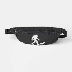 Bigfoot laufender Dachshund Lustiger Wiener Hund D Bauchtasche