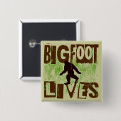 Bigfoot-Leben Button (Vorne & Hinten)